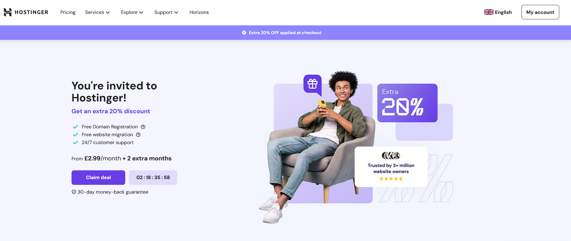 Hostinger UK The hosting platform made for you