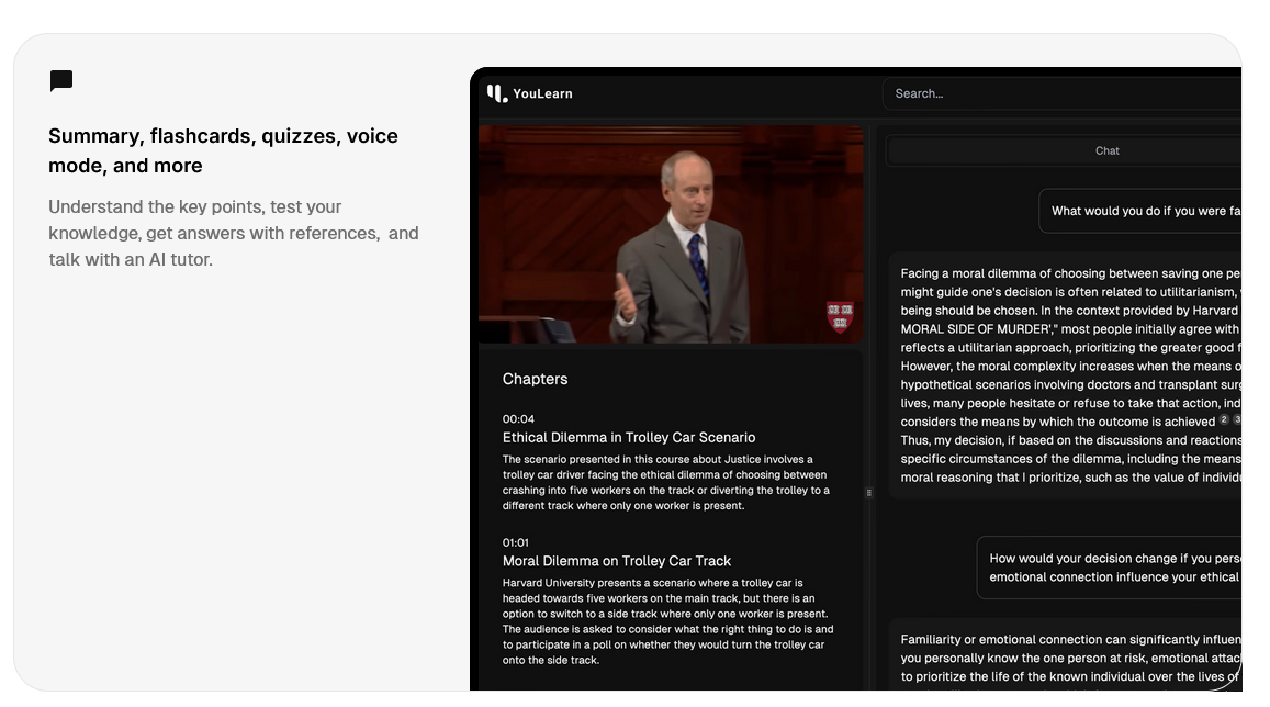 YouLearn AI: Smart AI Learning Platform for Personalized Education 4 YouLearn AI